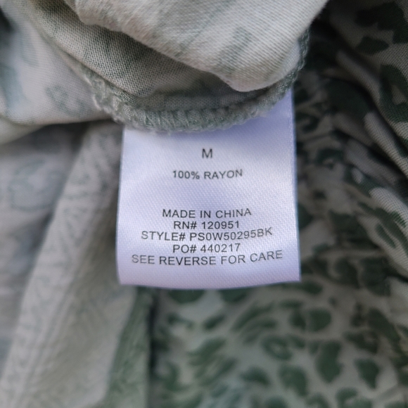 Pink Rose Bar Back Leopard Print Dress - Picture 5 of 11